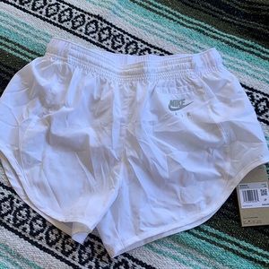 Nike Air Shorts • Running Shorts White athletic Shorts new with tags size xs